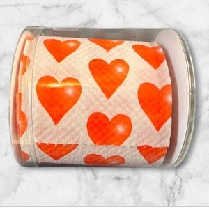 Topi paper designs valentine heart novelty toilet paper 3 ply 200 sheets NEW